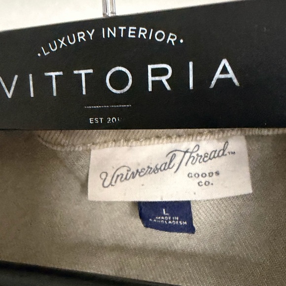 Universal Thread Cream Denim Vest - Picture 3 of 3